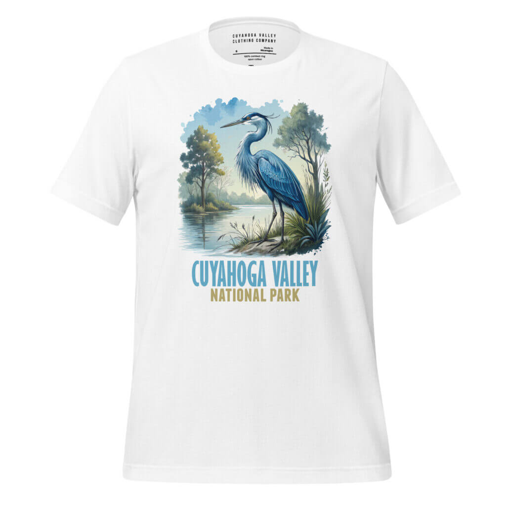 CVNP Blue Herron T-Shirt